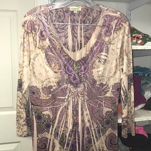 " One World " Medium Silky Stretchy Slinky Dress